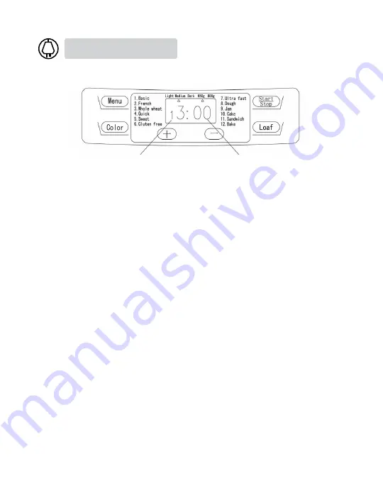 Cuizimate RBSBREADMAKERBK Instruction Manual Download Page 5