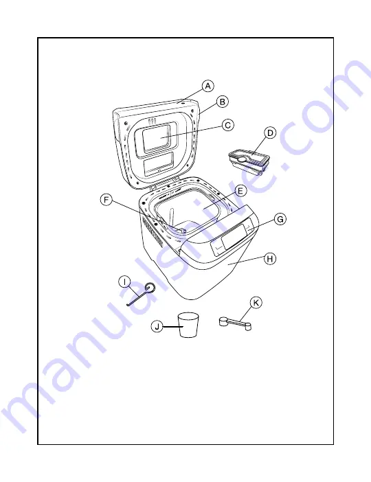 Cuizimate RBSBREADMAKERBK Instruction Manual Download Page 18