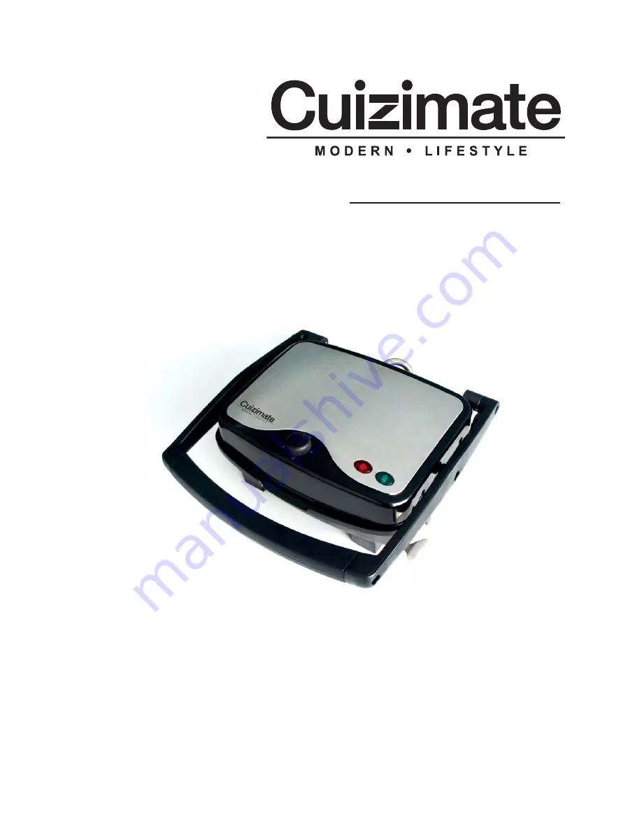 Cuizimate RBSGRILLERNEW Instruction Manual Download Page 1