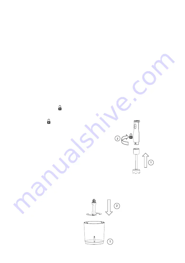 Cuizimate RBSHANDBLEND800 Instruction Manual Download Page 23