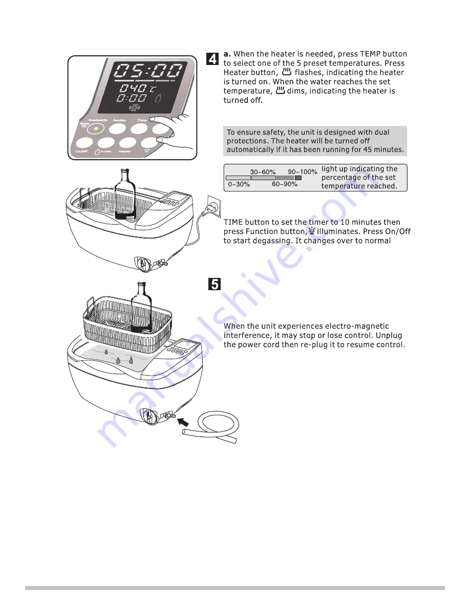 Culinary Sonic Instruments CSI-1119 Скачать руководство пользователя страница 8