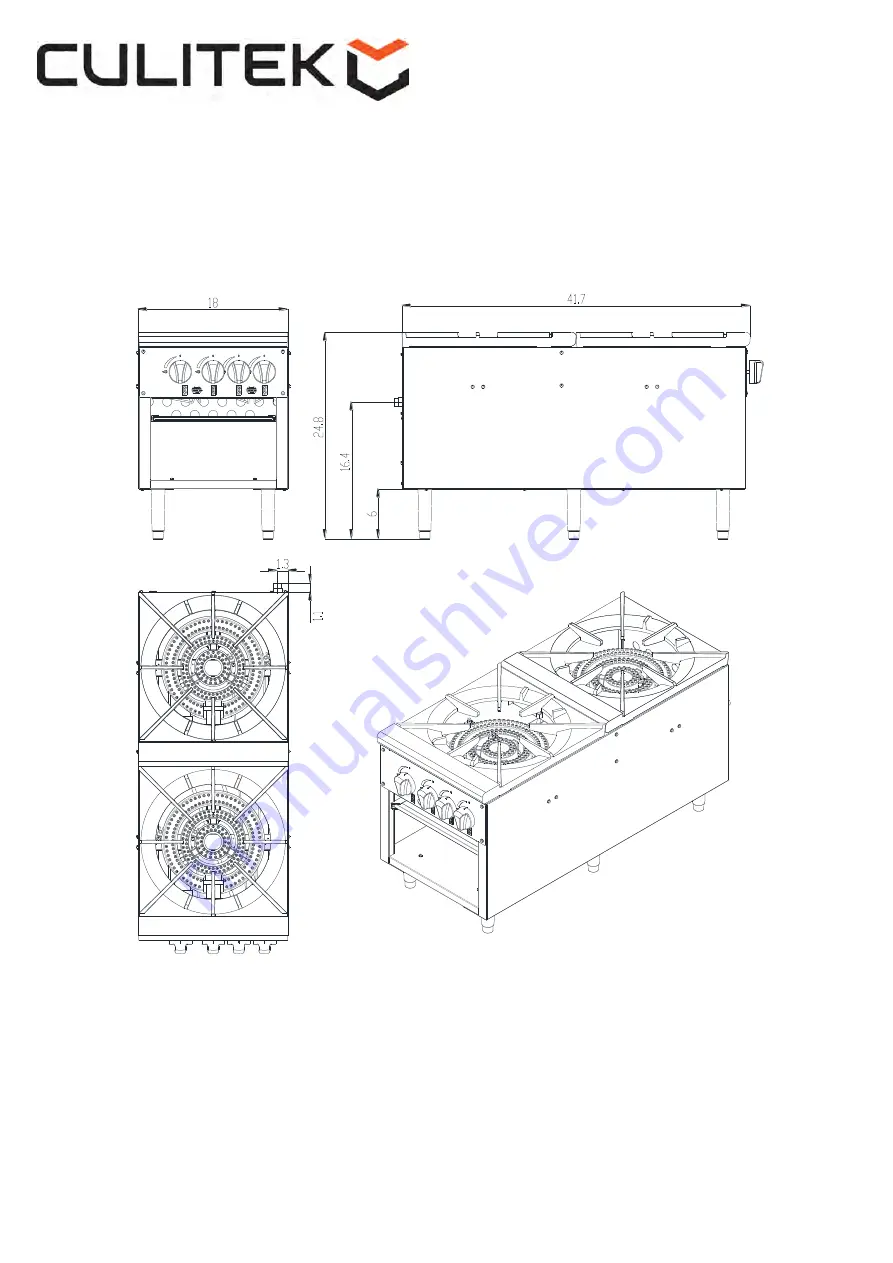 CULITEK TEKSP-1-LP Instruction Manual Download Page 6