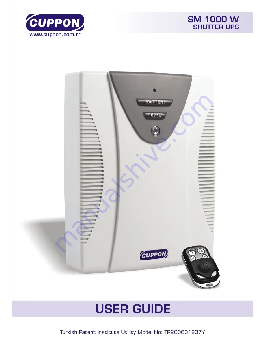 Cuppon SM 1000 W User Manual Download Page 1