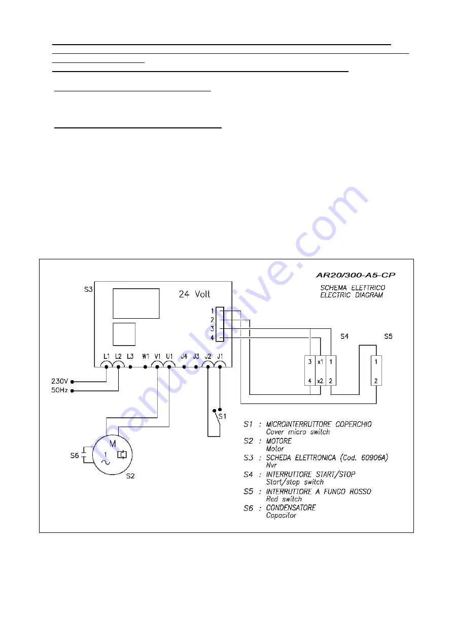 Cuppone LLKAR20/300 Installation - Use - Maintenance Download Page 8