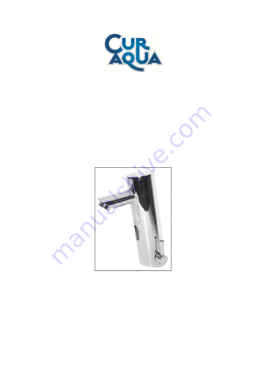 CUR AQUA 431-111 Installation Instructions Manual Download Page 1