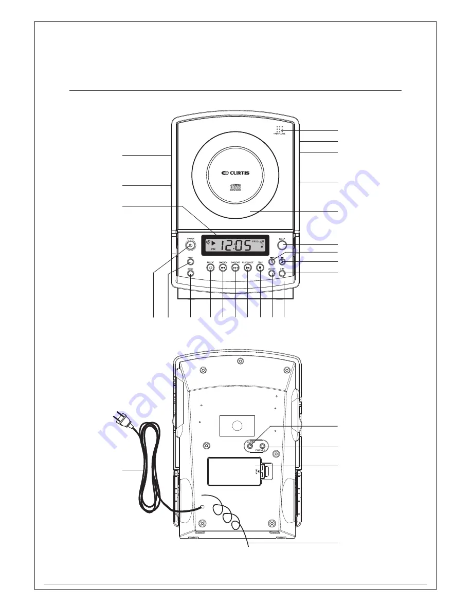 Curtis CR4947 Скачать руководство пользователя страница 3