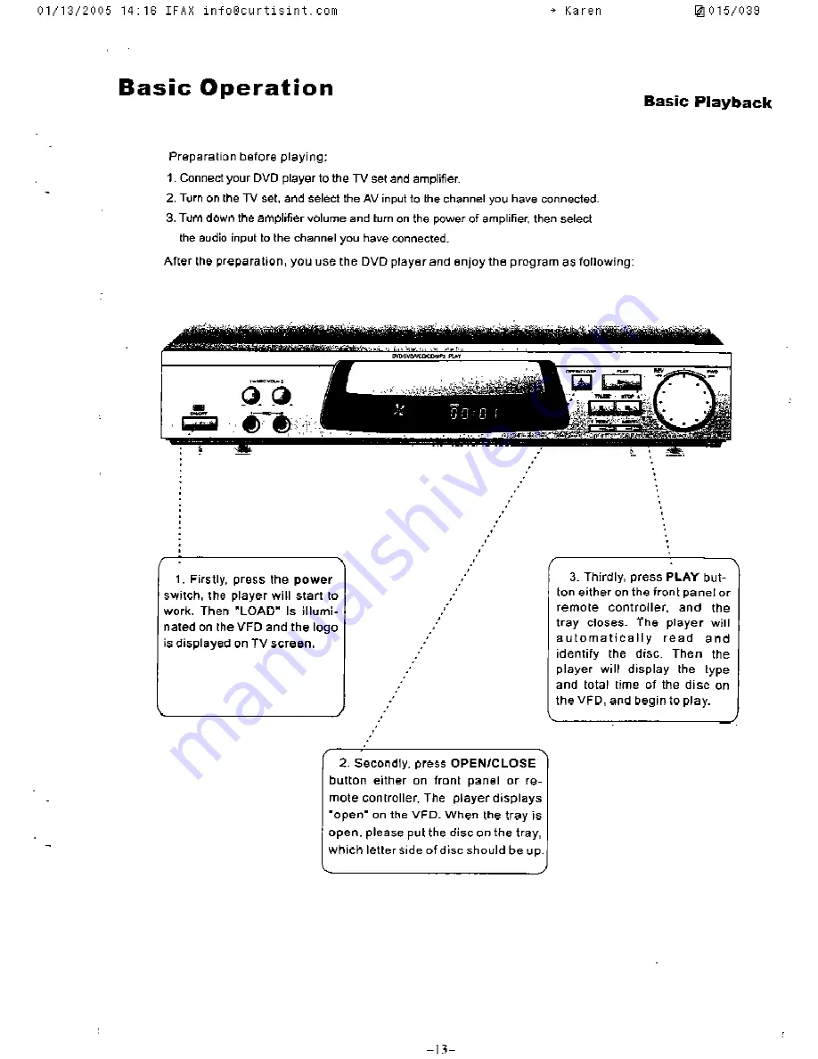 Curtis DVD1020 User Manual Download Page 15