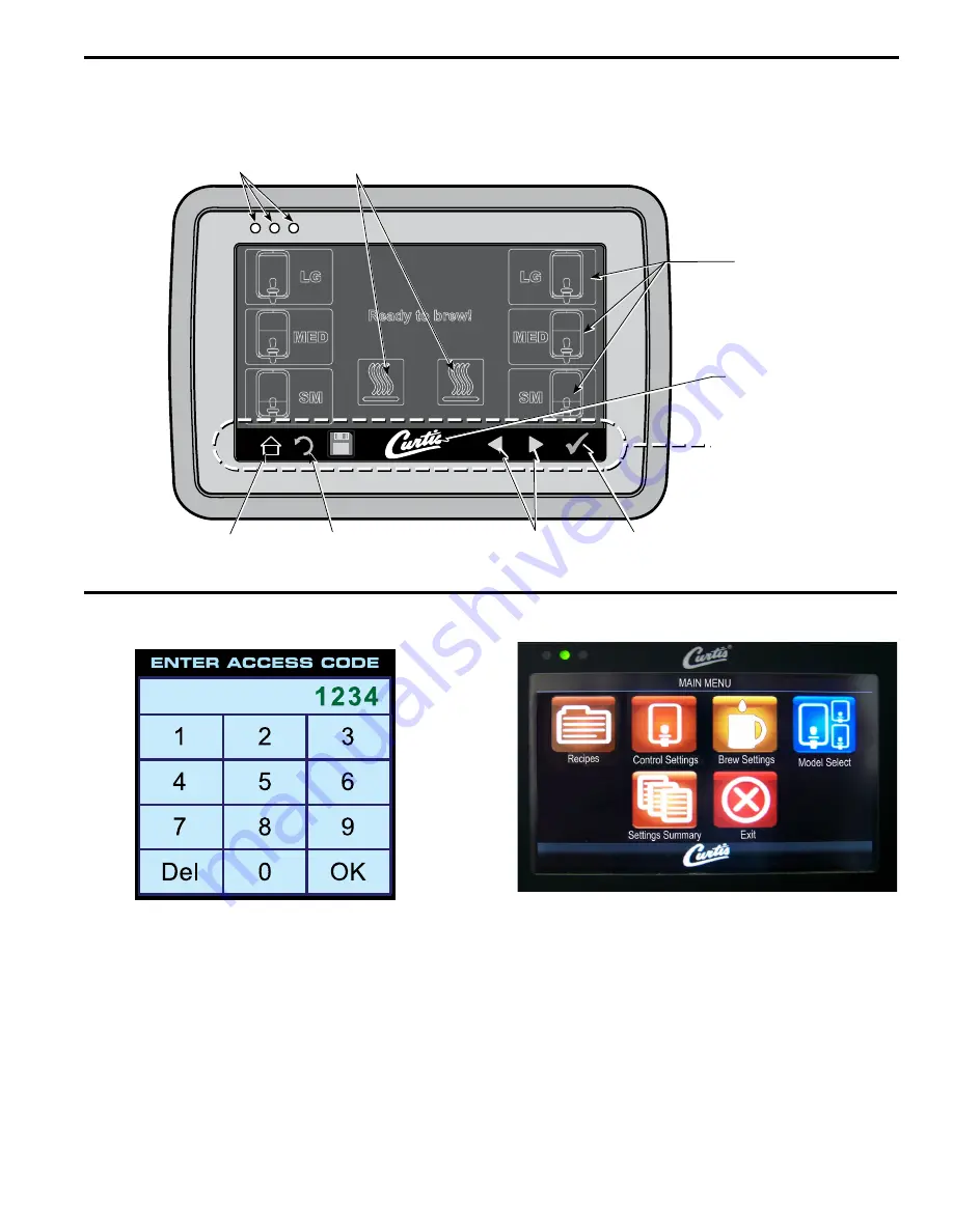 Curtis G4GEMT Service Manual Download Page 3