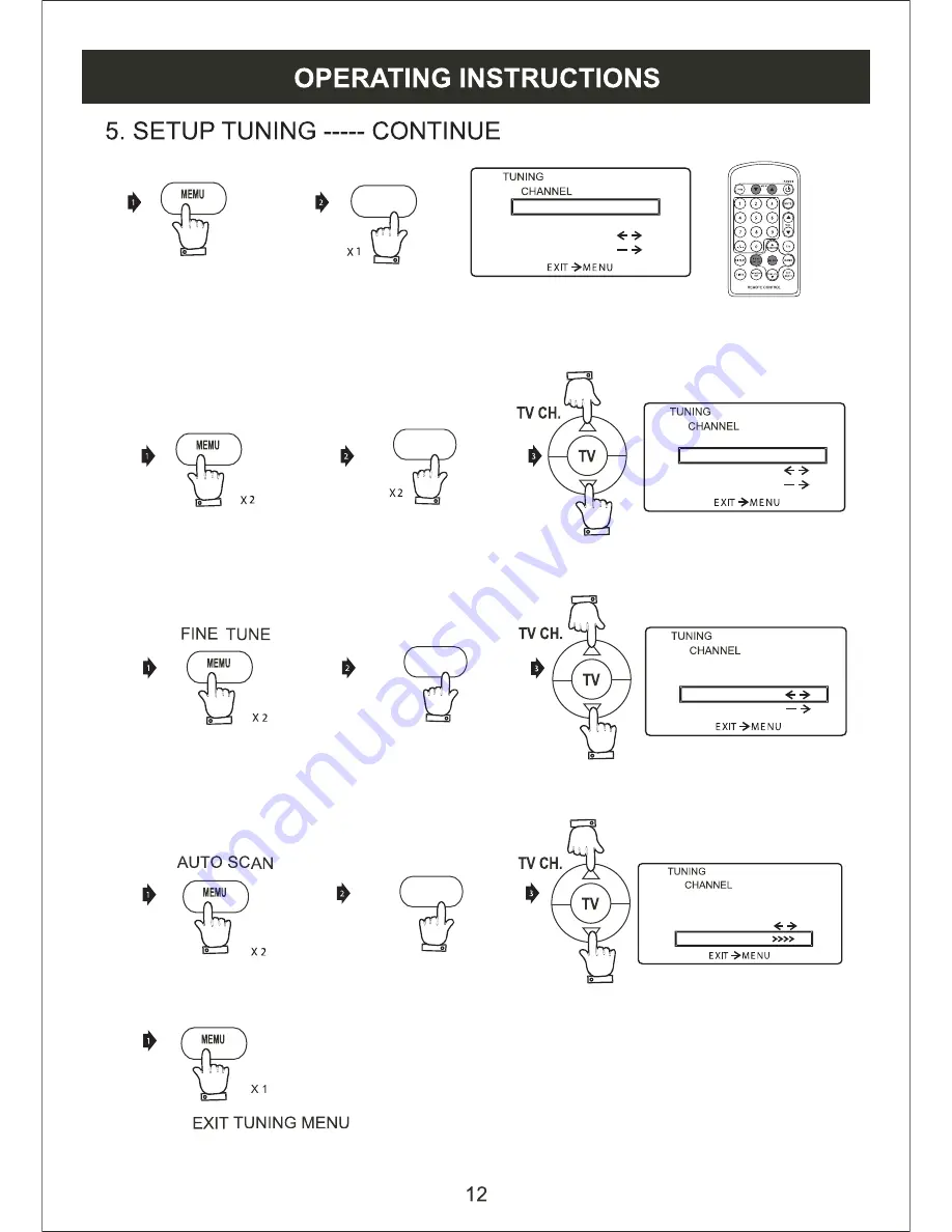 Curtis KCR2622UK Скачать руководство пользователя страница 13