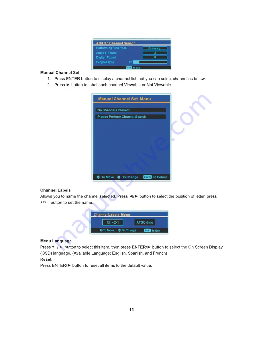 Curtis LCDVD2223A Operating Instructions Manual Download Page 16