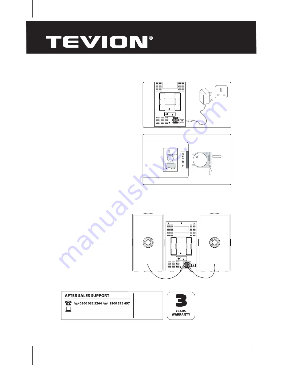 Curtis Tevion IP1527UKT User Manual Download Page 9