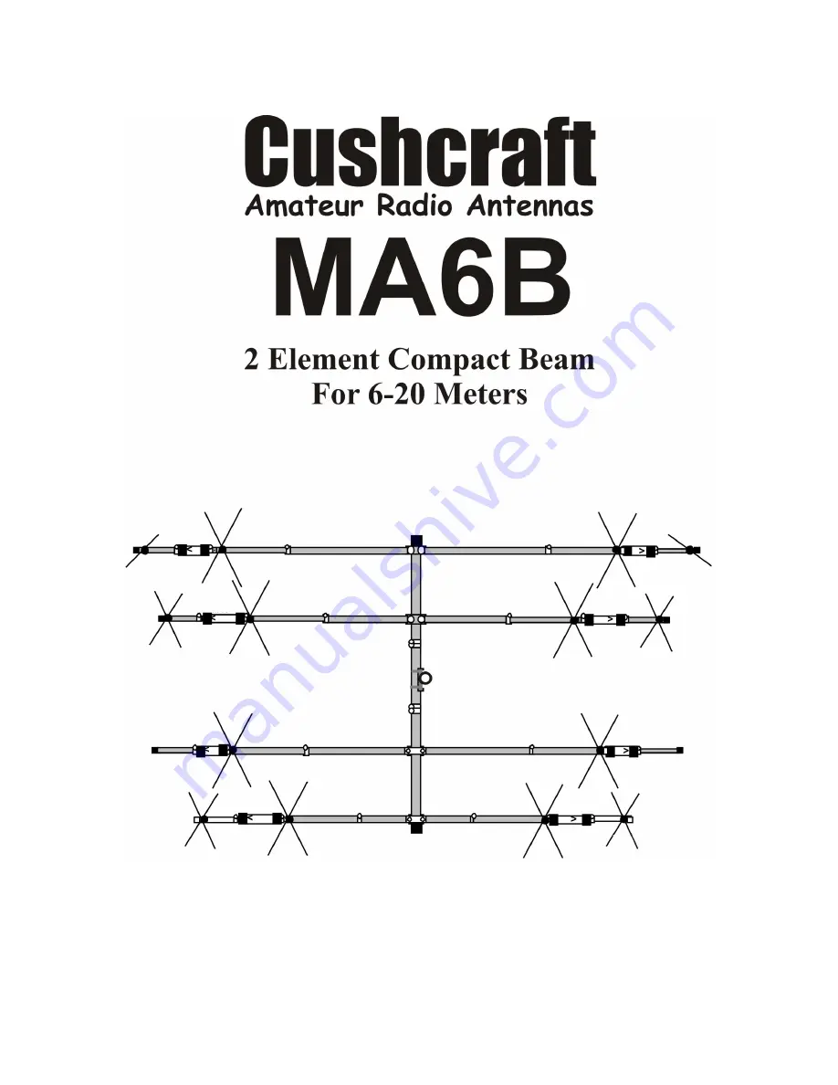 CUSHCRAFT MA6B Manual Download Page 1