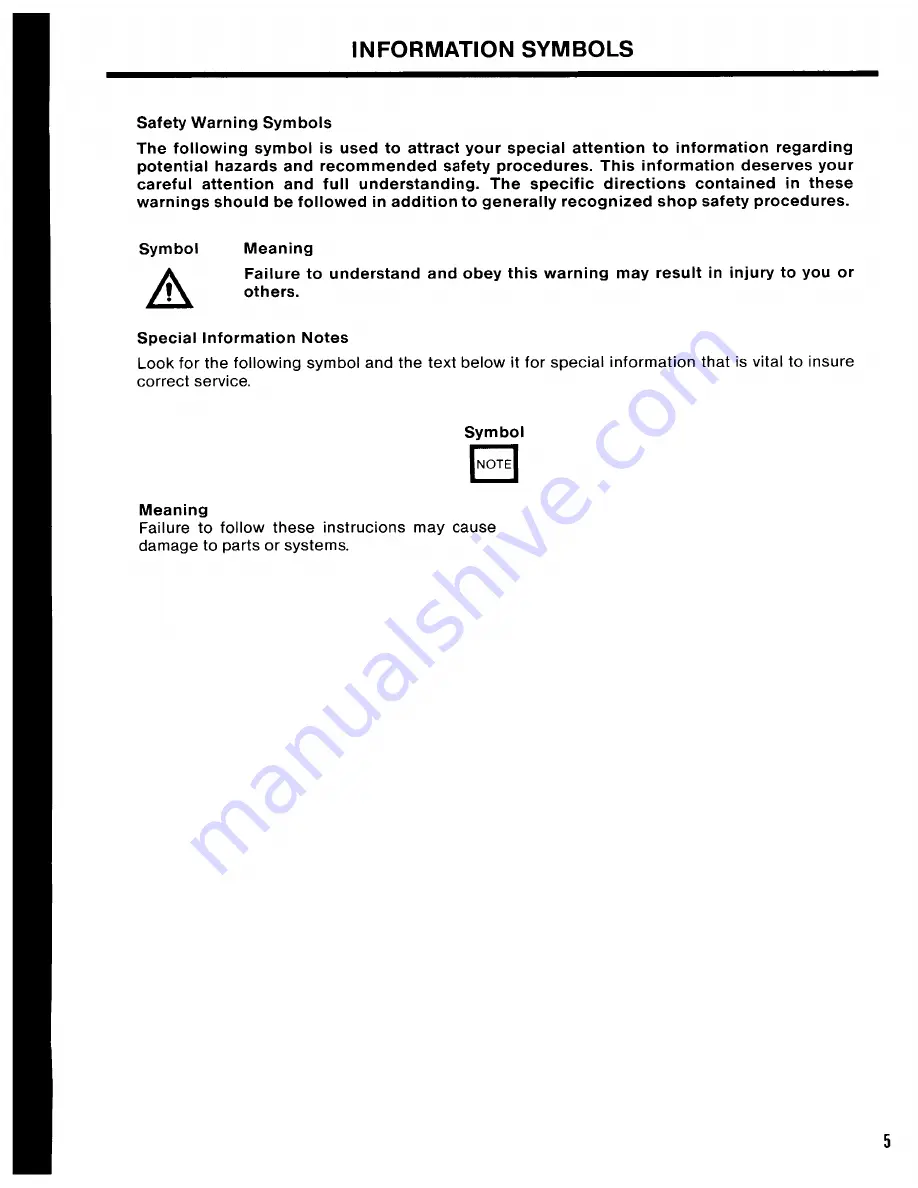 Cushman 22 HP Gas Powered Front Line Service Manual Download Page 5