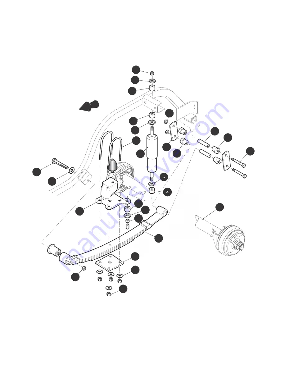 Cushman HAULER 1200 Repair Manual Download Page 122