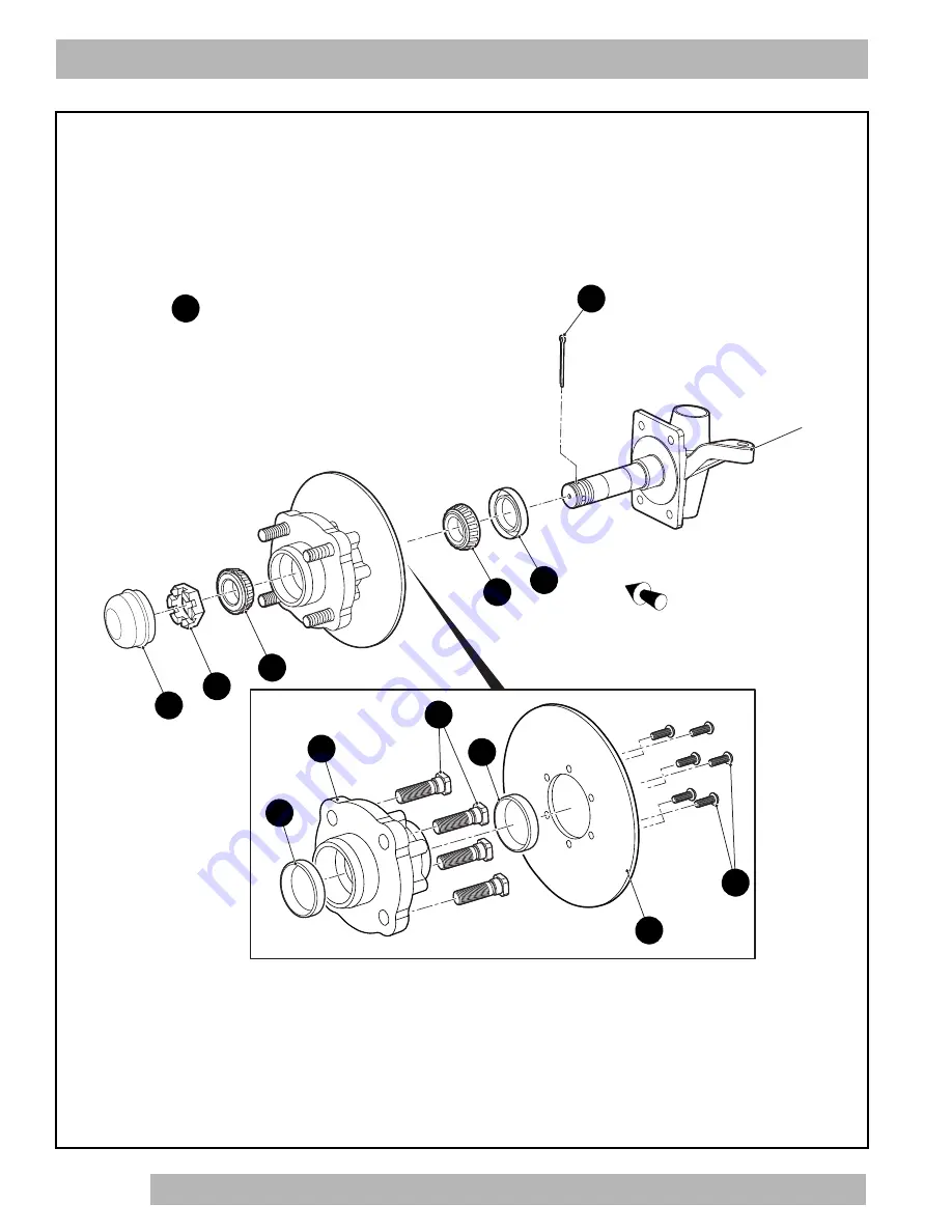 Cushman HAULER PRO X Service & Parts Manual Download Page 54