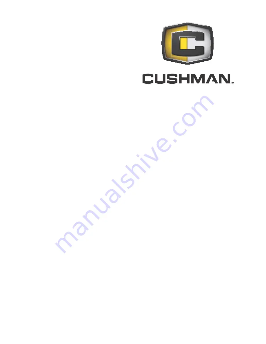 Cushman refresher fs4 Owner'S Manual Download Page 76