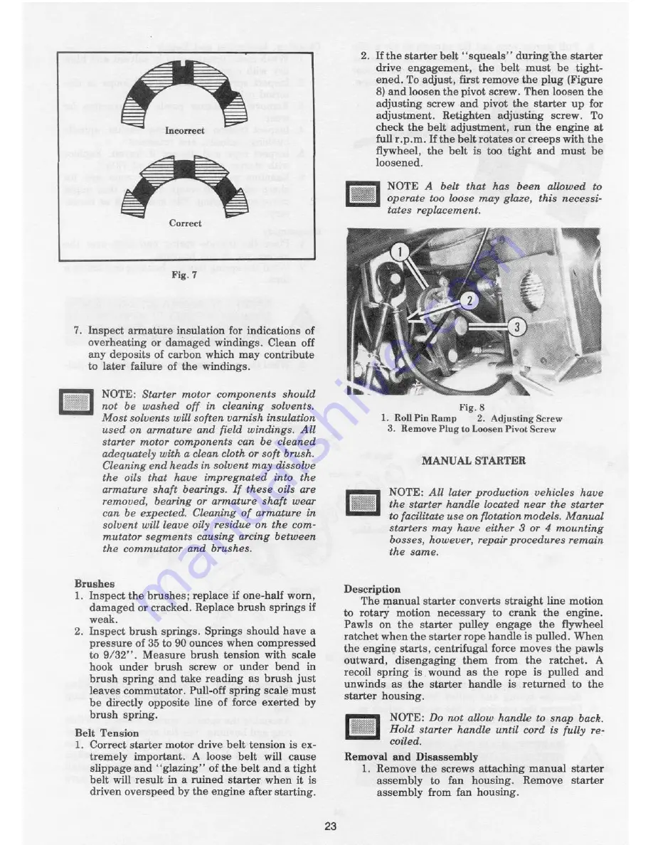 Cushman Trackster Скачать руководство пользователя страница 23