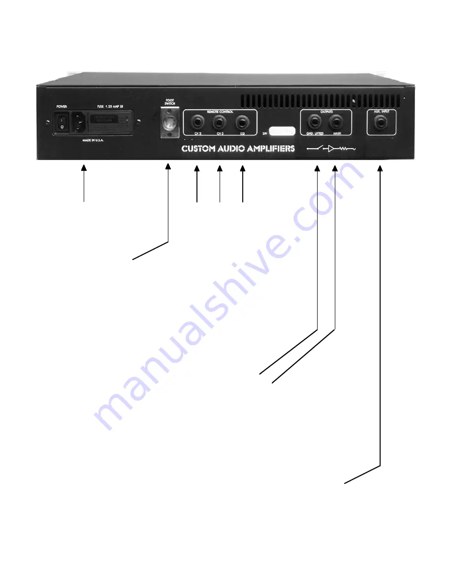 Custom Audio Electronics 3+SE Tube Preamp Operating Manual Download Page 4