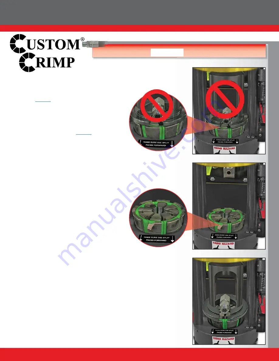 Custom Crimp D105-T420 SERIES Скачать руководство пользователя страница 15