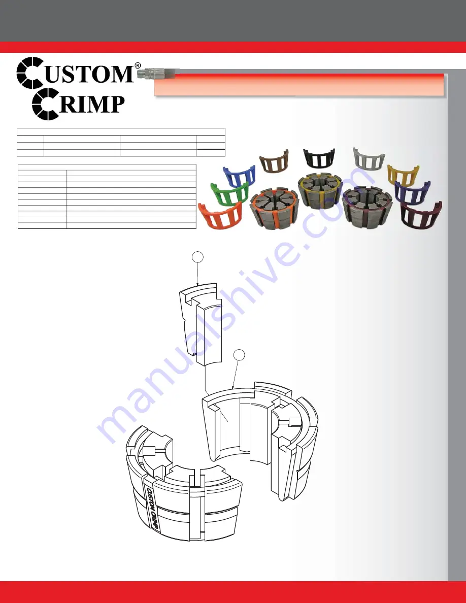 Custom Crimp D105-T420 SERIES Скачать руководство пользователя страница 24