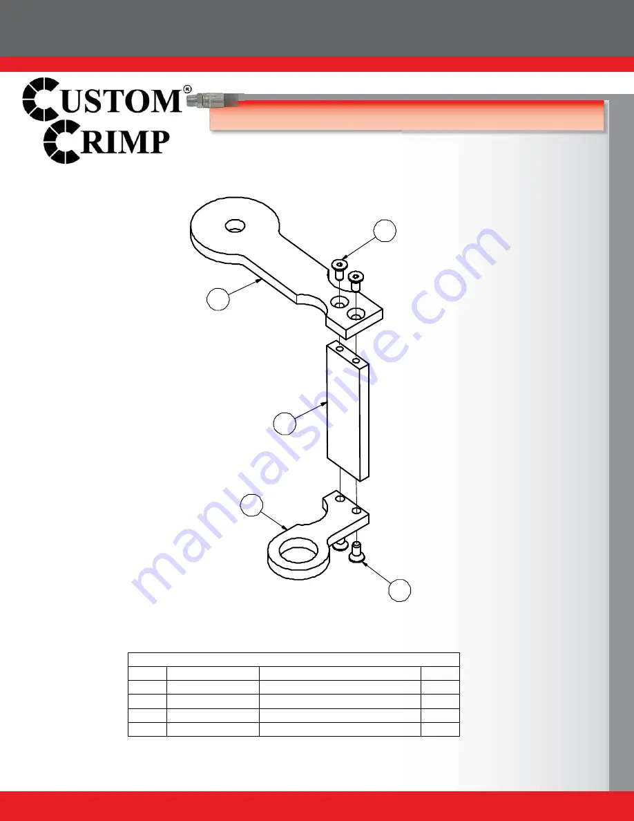 Custom Crimp D105-T420 SERIES Скачать руководство пользователя страница 26