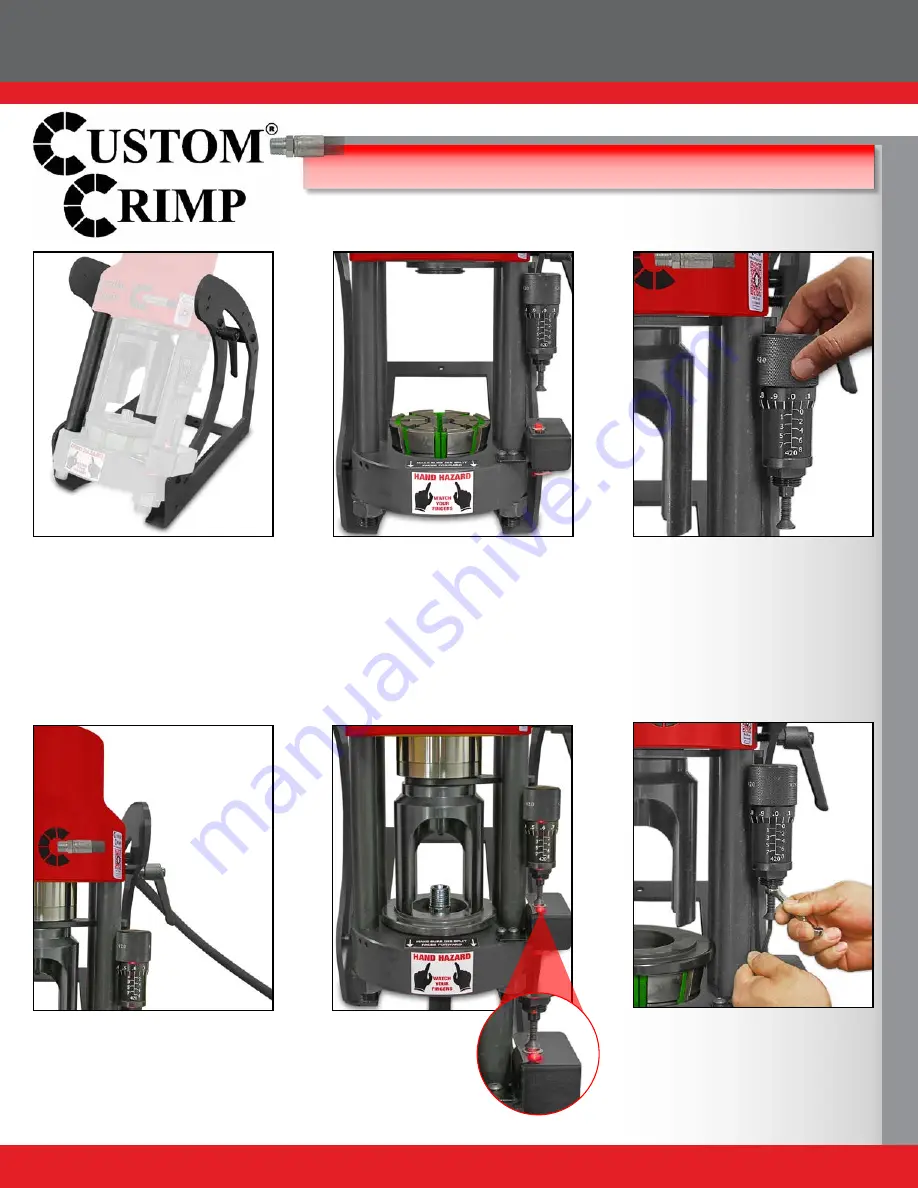 Custom Crimp D160S-T420 Скачать руководство пользователя страница 8