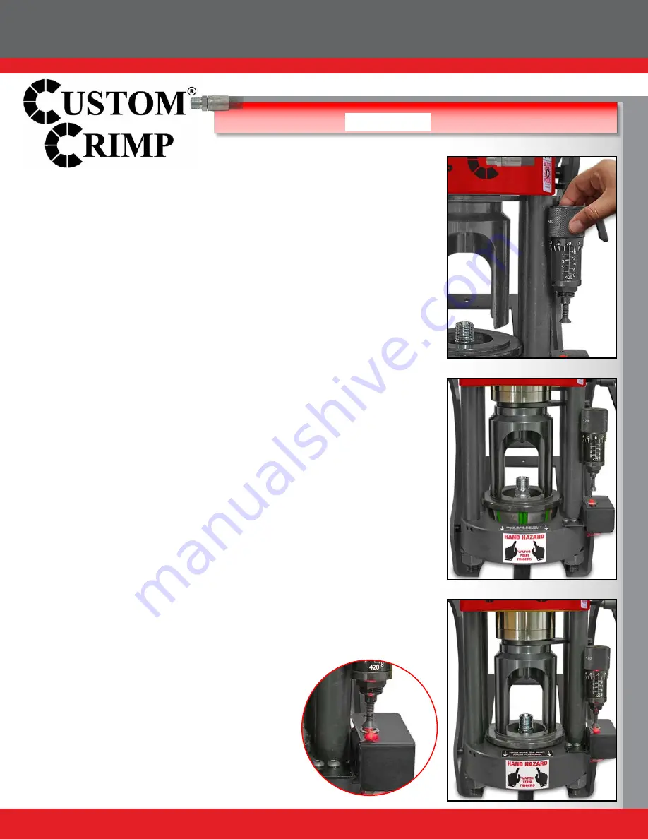 Custom Crimp D160S-T420 Скачать руководство пользователя страница 14