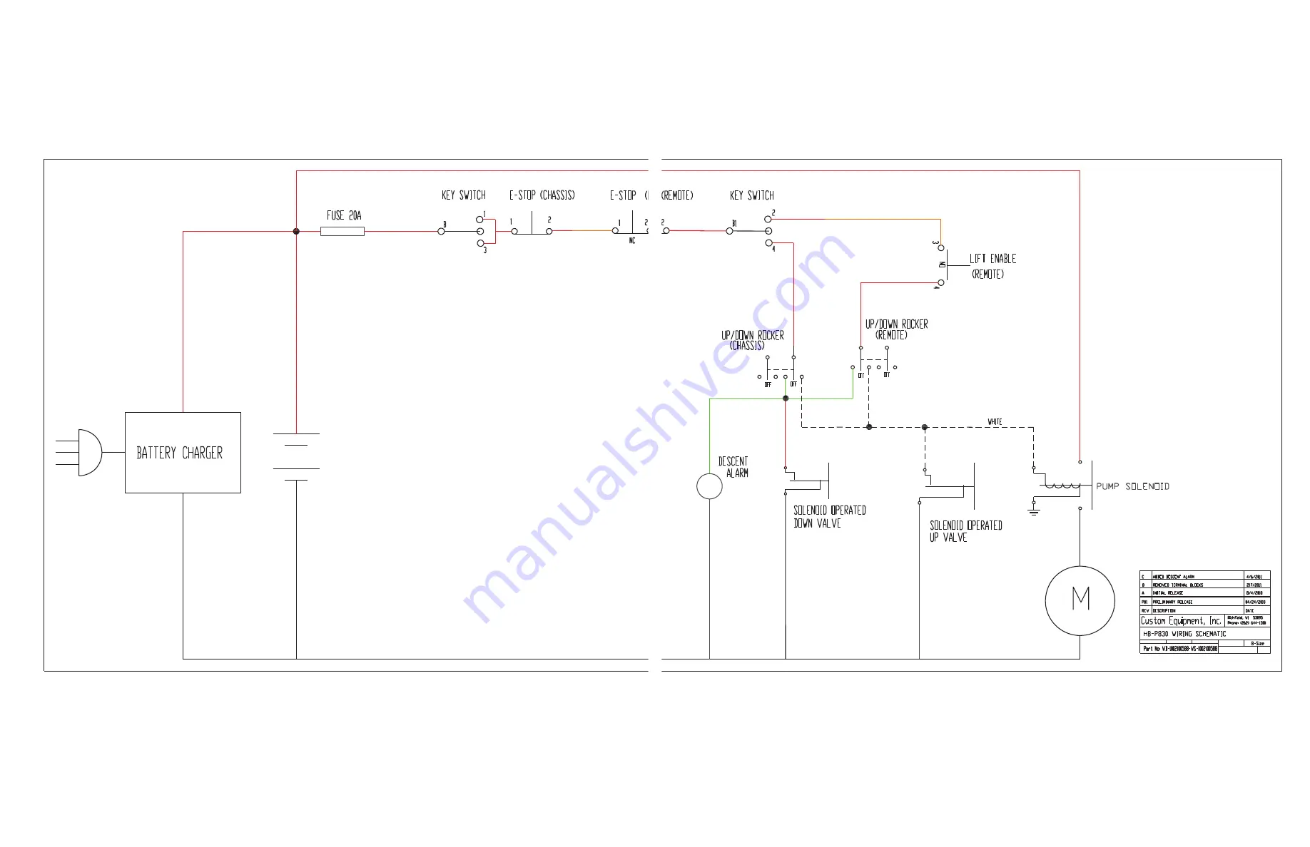 Custom Equipment HB-P830 Скачать руководство пользователя страница 8