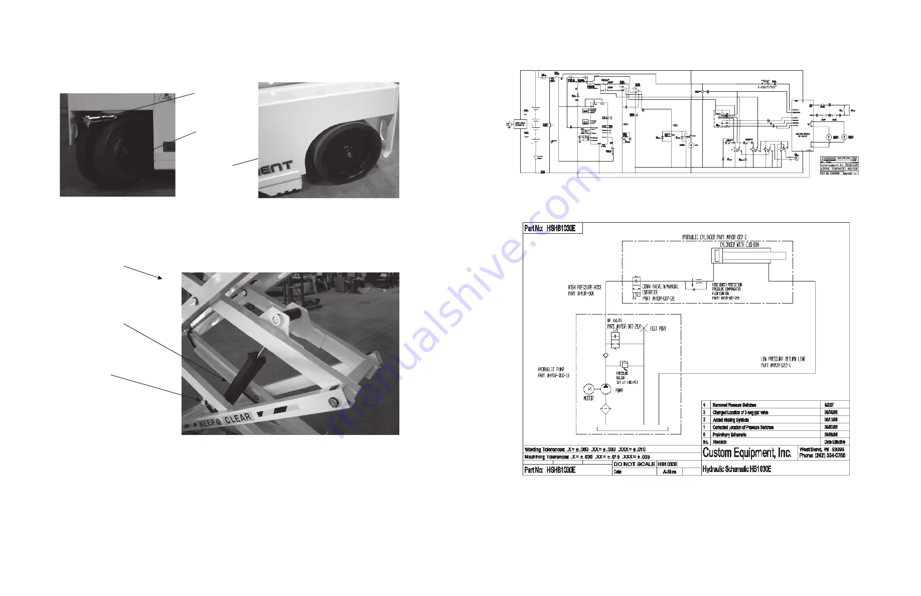 Custom Equipment Hy-Brid HB 1030E Operation, Safety And Maintenance Manual Download Page 14