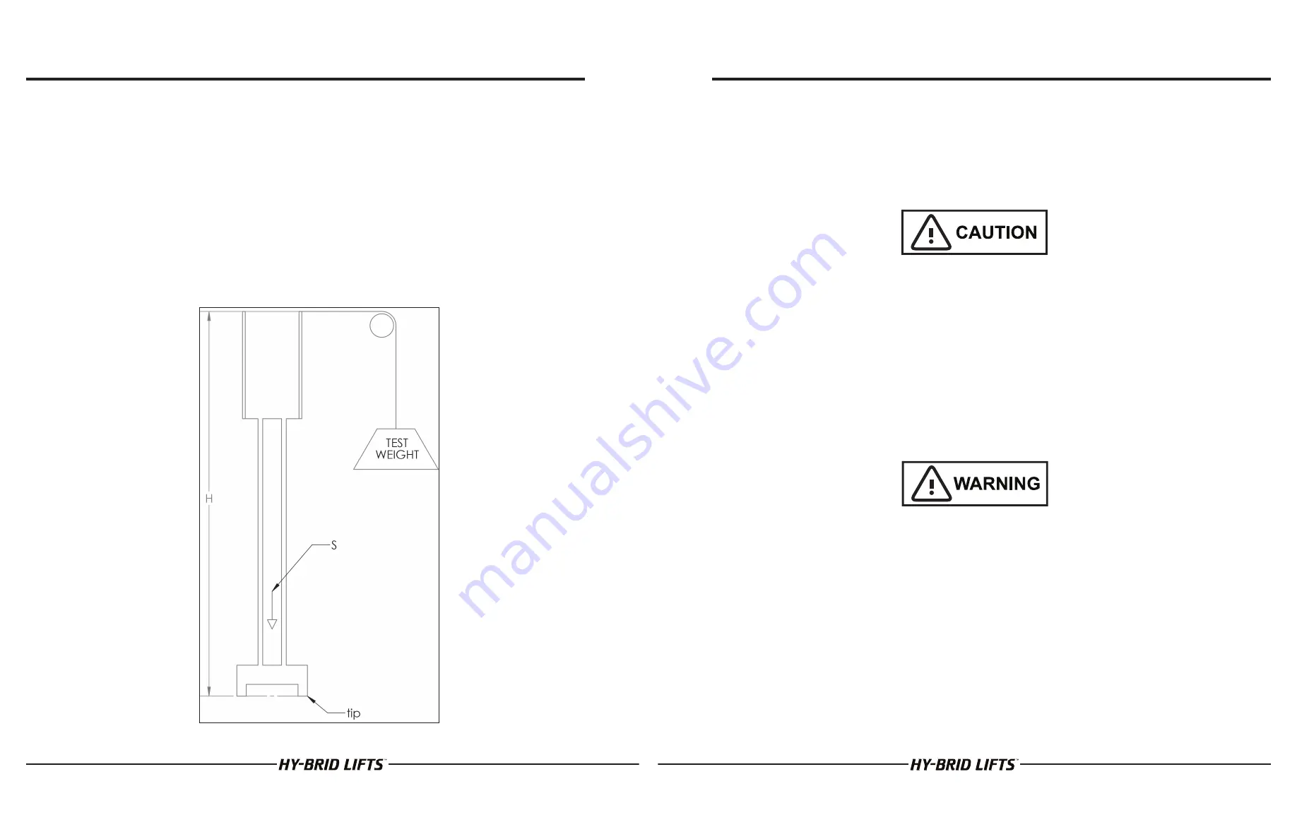 Custom Equipment Hy-Brid Lifts HB 1030CE Скачать руководство пользователя страница 5