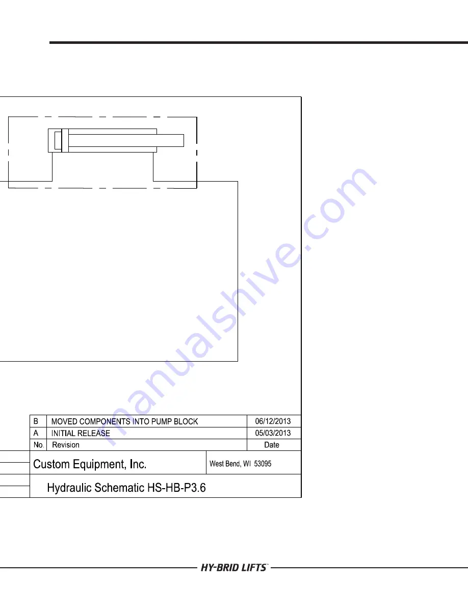 Custom Equipment Hy-Brid Lifts HB-P527 Maintenance And Troubleshooting Manual Download Page 17