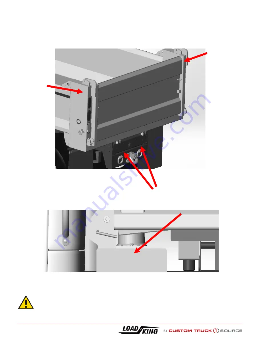 CUSTOM TRUCK LOAD KING 10 FT. DUMP BODY Скачать руководство пользователя страница 12