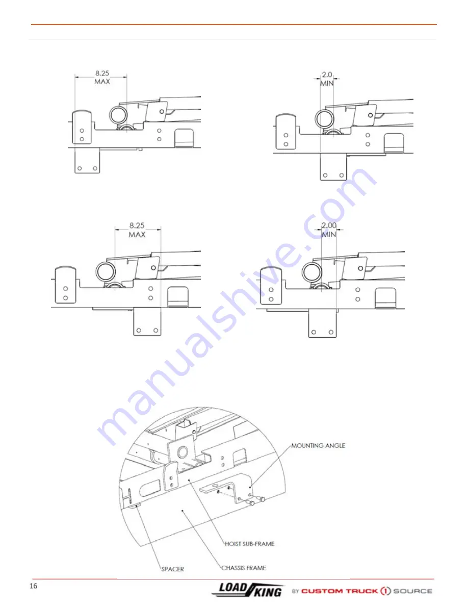 CUSTOM TRUCK LOAD KING SR-4020 Скачать руководство пользователя страница 16