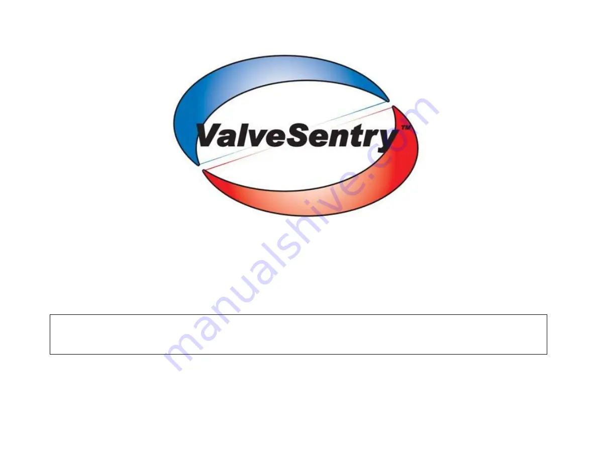 CustomControls ValveSentry User Manual Download Page 1