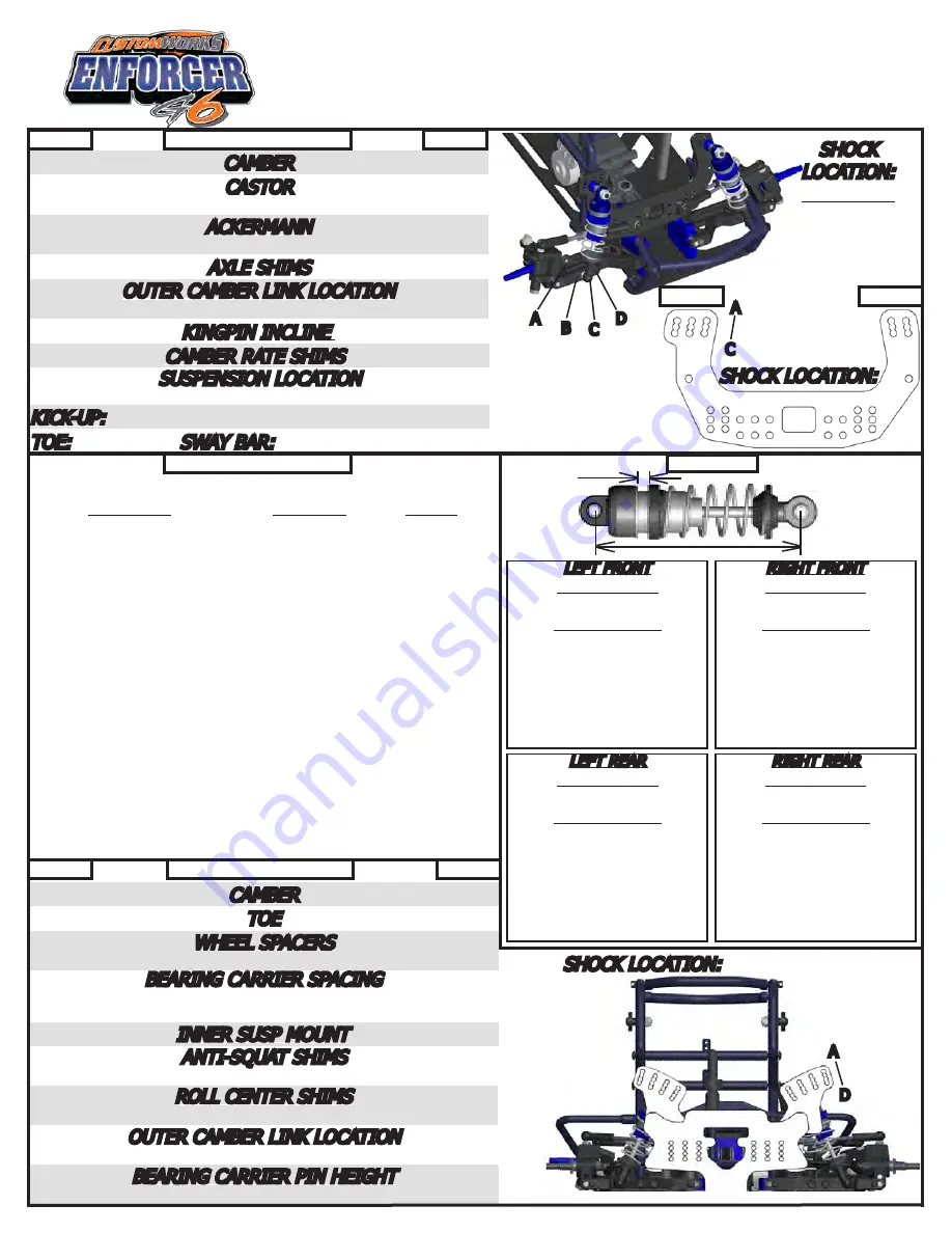 CustomWorks ENFORCER G6 Instructions Manual Download Page 17