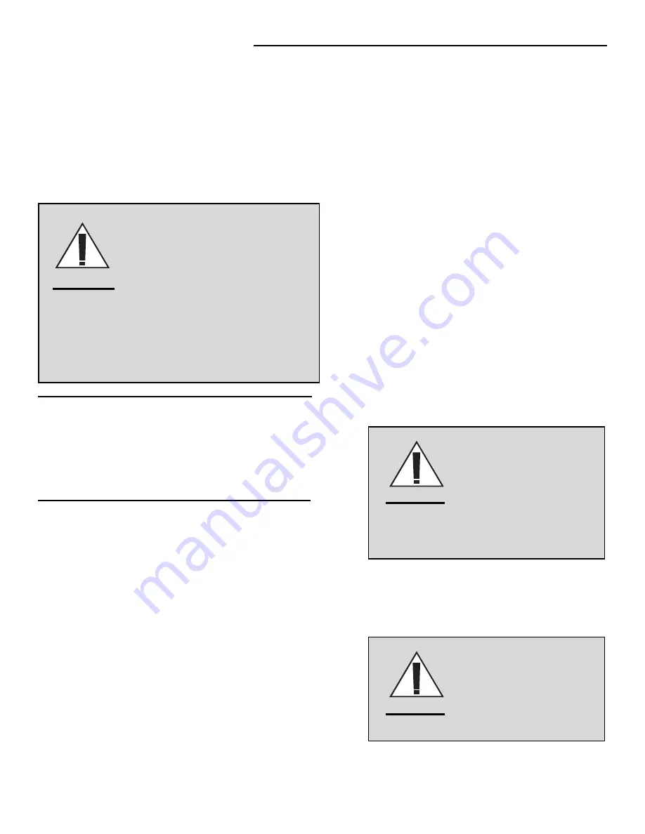 Cutters Edge CE2166RS Operation & Maintenance Manual Download Page 20