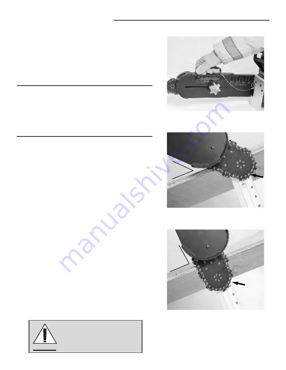 Cutters Edge CE2166RS Operation & Maintenance Manual Download Page 32