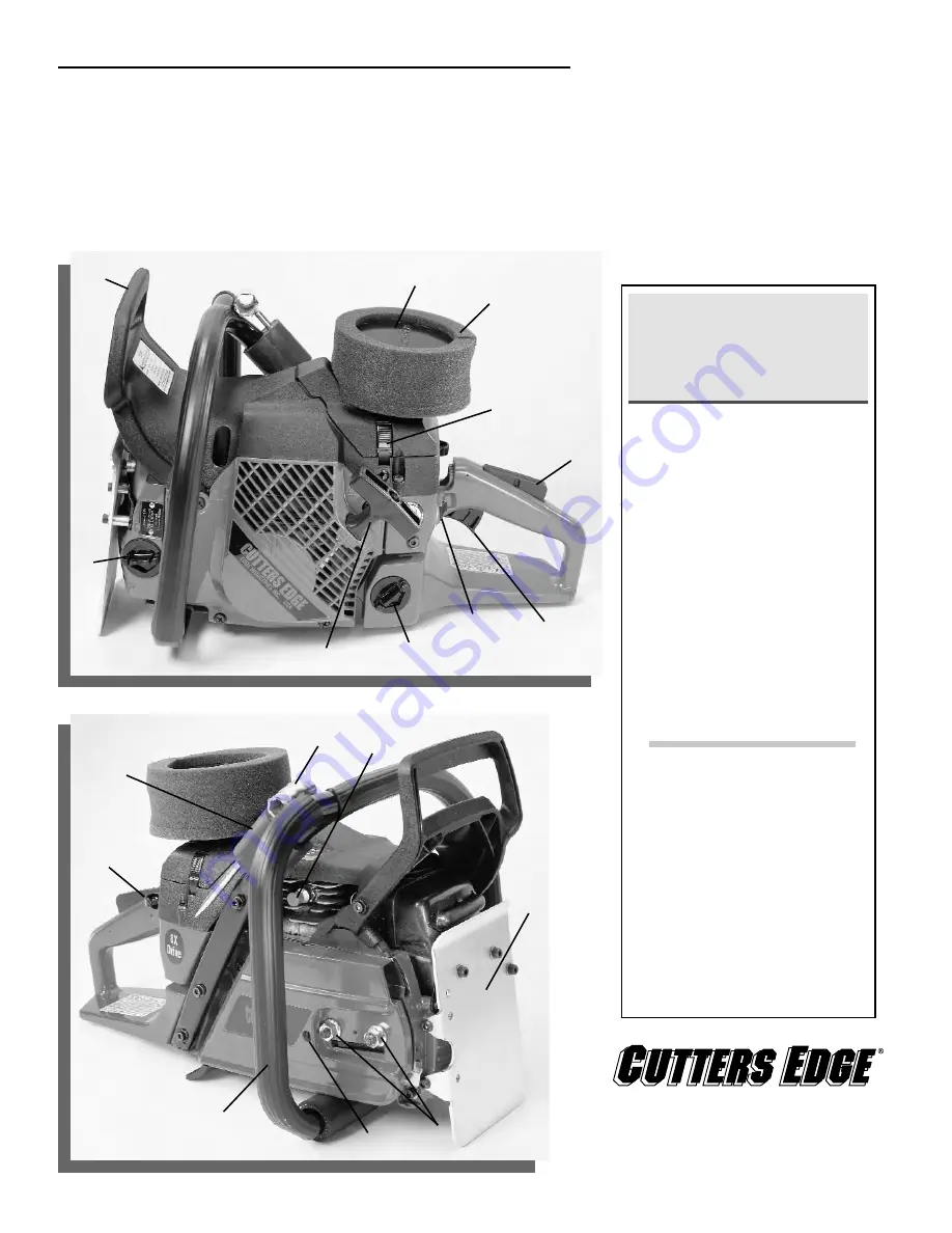 Cutters Edge MULTI-CUT CE2165RS Operation & Maintenance Manual Download Page 5