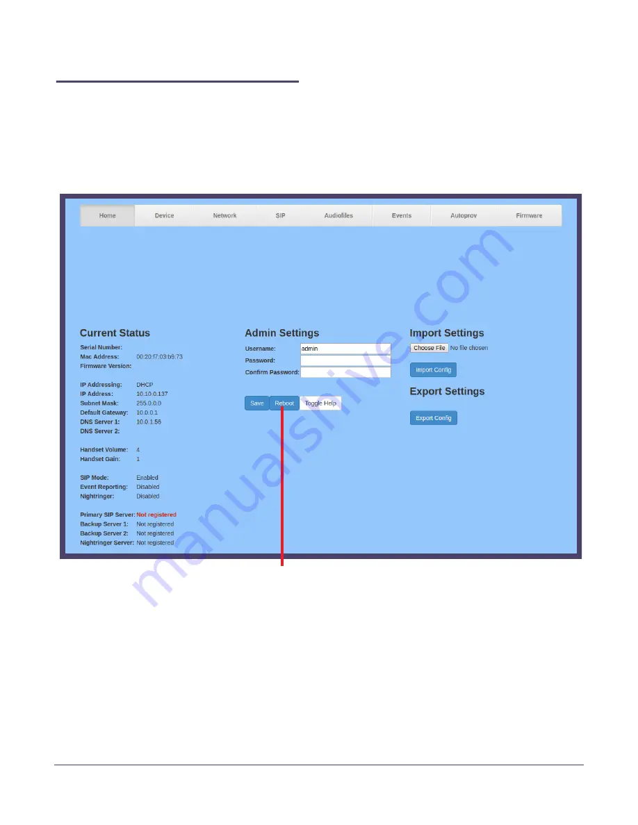 CyberData 011460 Operation Manual Download Page 73