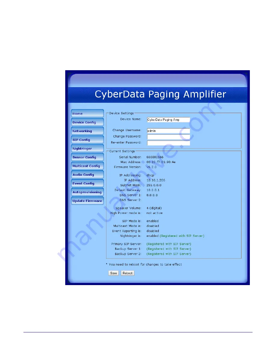 CyberData 11061 Скачать руководство пользователя страница 31