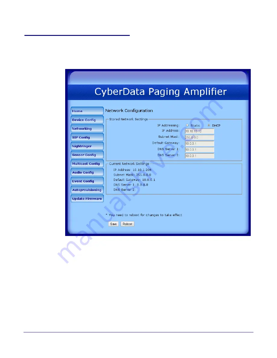 CyberData 11061 Скачать руководство пользователя страница 36