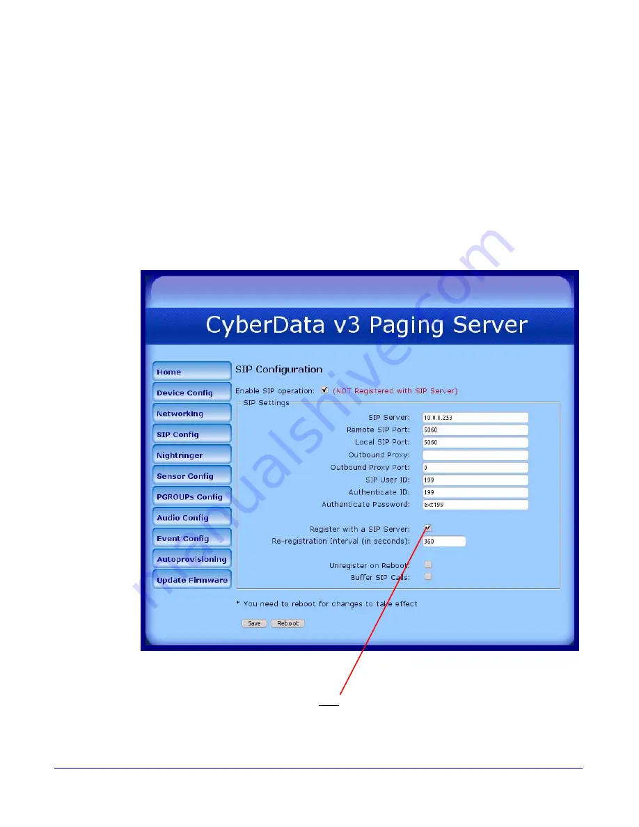 CyberData V3 Keypad Скачать руководство пользователя страница 32