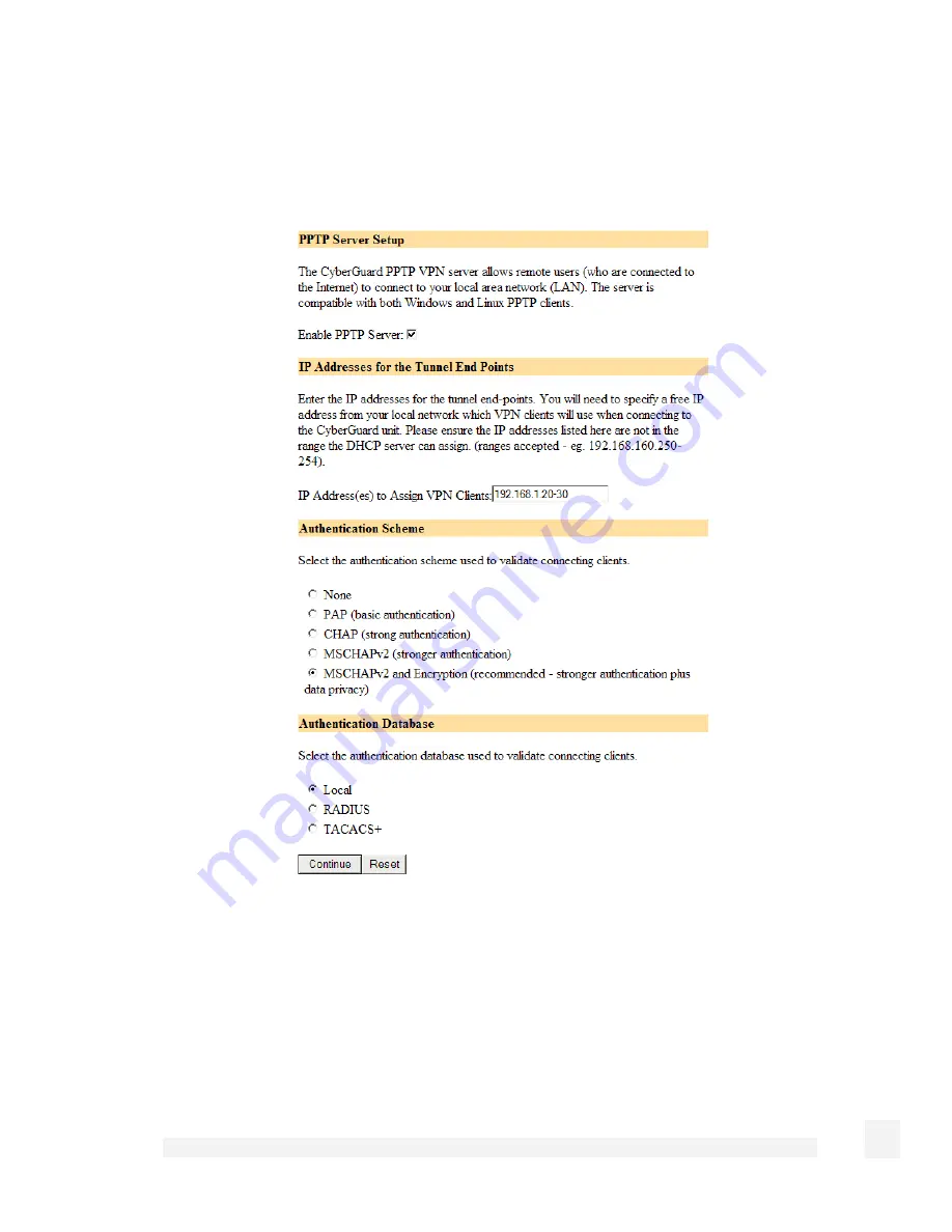 CyberGuard 2.0.1 User Manual Download Page 112