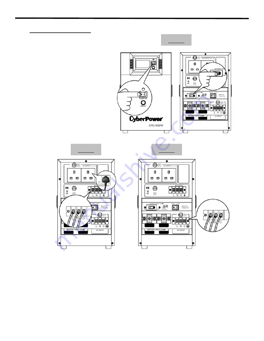 CyberPower CPS1500PIE Скачать руководство пользователя страница 7