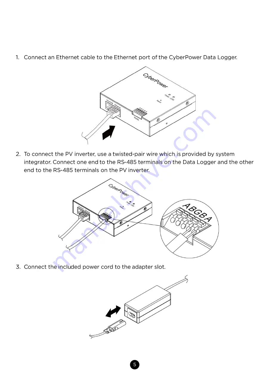 CyberPower CPSDL02 User Manual Download Page 7