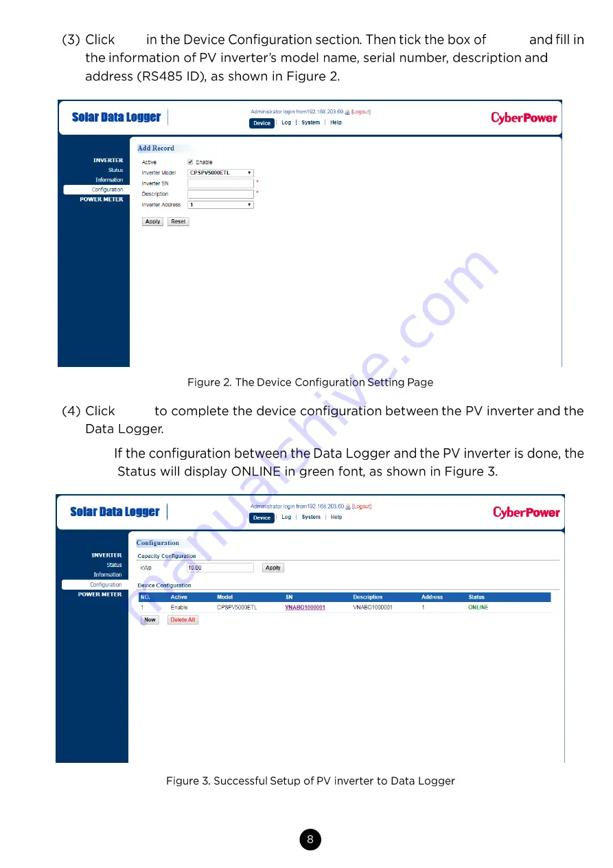 CyberPower CPSDL02 Скачать руководство пользователя страница 10