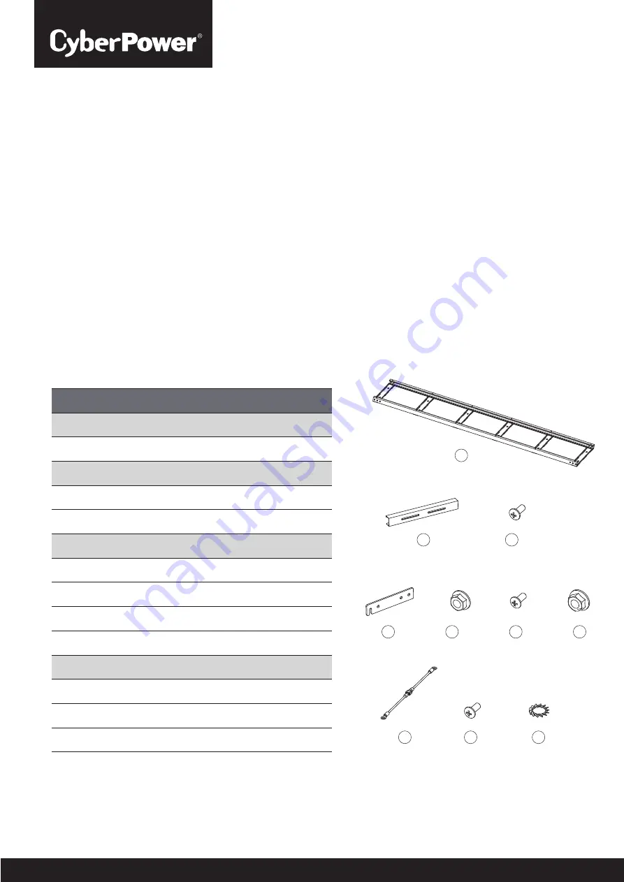 CyberPower CRA30008 User Manual Download Page 1