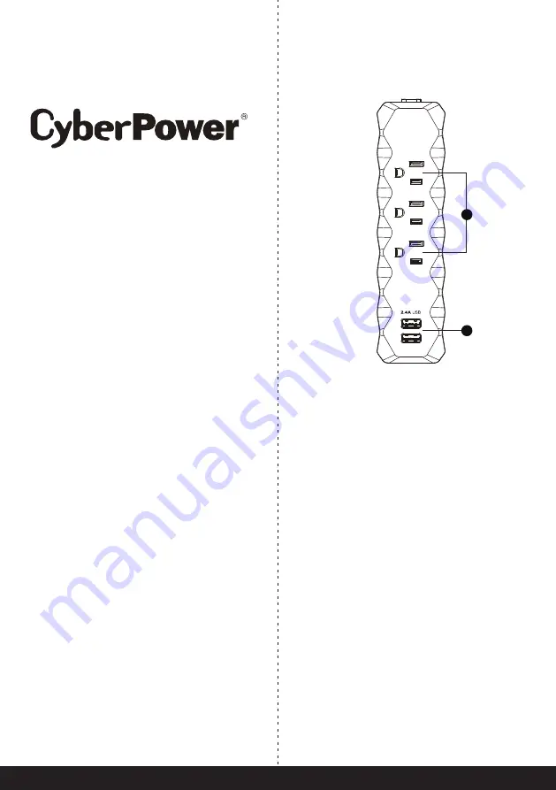 CyberPower MP1070WS Скачать руководство пользователя страница 1