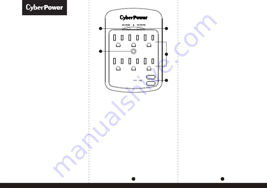 CyberPower P600WU Скачать руководство пользователя страница 1