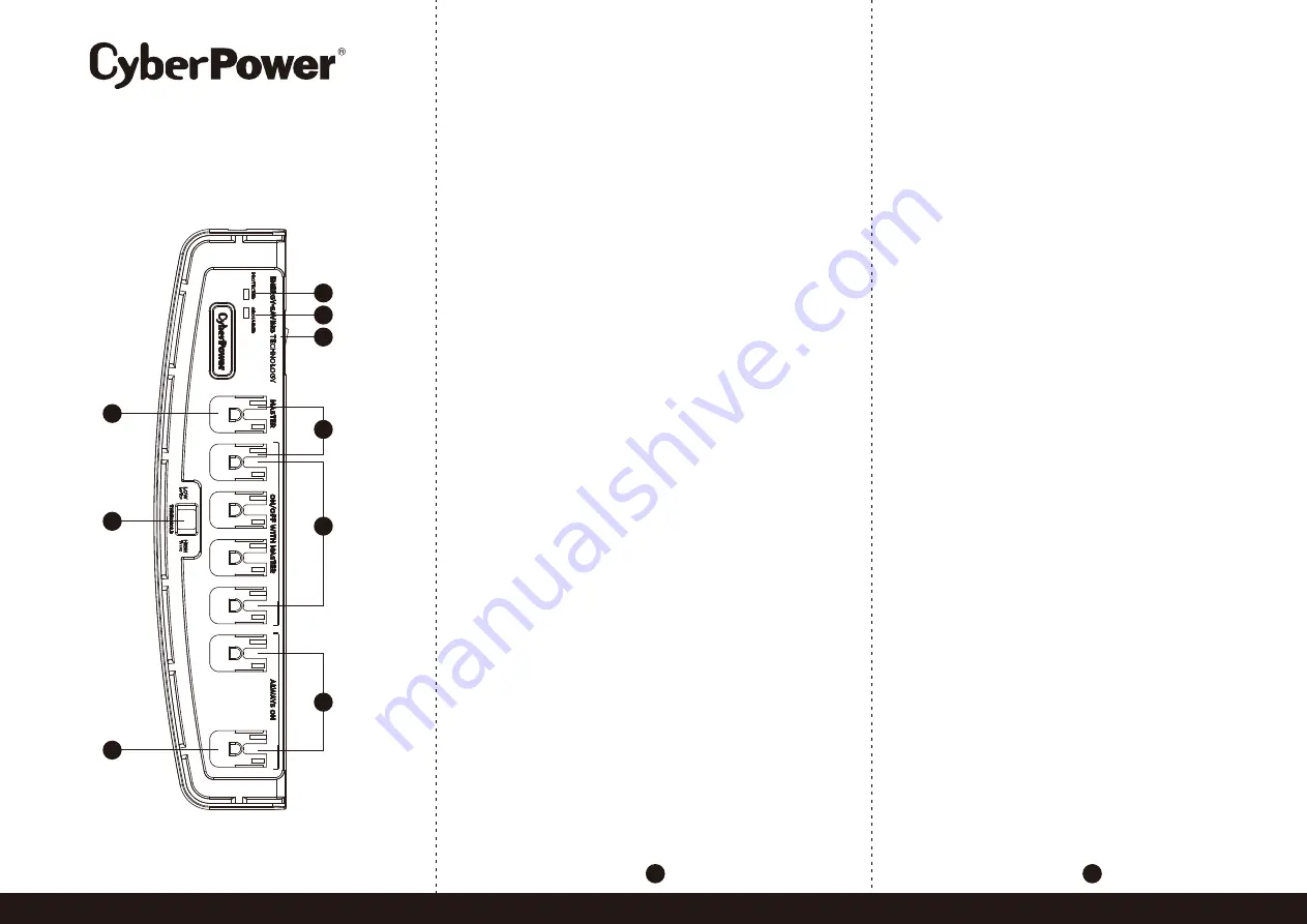 CyberPower P705G Скачать руководство пользователя страница 1